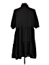CeCe 100% Polyester Black Casual Dress Size L - photo 2