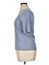 Splendid Blue Short Sleeve Turtleneck Size XL - photo 5