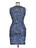 Unbranded Polka Dots Blue Cocktail Dress Size XL - photo 2