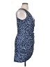 Unbranded Polka Dots Blue Cocktail Dress Size XL - photo 4