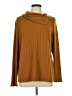 Rafaella Brown Long Sleeve Turtleneck Size L - photo 1