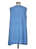 J.Jill 100% Polyester Blue Sleeveless Blouse Size L (tall) - photo 2