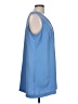 J.Jill 100% Polyester Blue Sleeveless Blouse Size L (tall) - photo 4