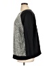 Liz Claiborne 100% Cotton Tweed Black Pullover Sweater Size 1X - photo 5