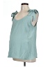 Hello Miz Teal Sleeveless Blouse Size Lg Maternity - photo 1