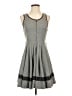 Double Zero Solid Gray Casual Dress Size S - photo 1