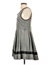 Double Zero Solid Gray Casual Dress Size S - photo 5