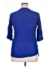 Spense Blue 3/4 Sleeve Blouse Size 1X - photo 2