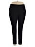 Ava & Viv Solid Black Active Pants Size 2X - photo 1
