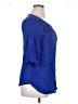 Spense Blue 3/4 Sleeve Blouse Size 1X - photo 4