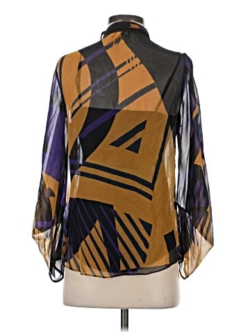 Diane von Furstenberg 3/4 Sleeve Silk Top (view 2)