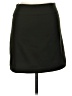 Unbranded Solid Black Casual Skirt Size 29 waist (estimated) - photo 1
