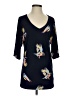 Deletta Blue 3/4 Sleeve T-Shirt Size XS - photo 1