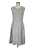 41Hawthorn Chevron-herringbone Gray Casual Dress Size M - photo 1