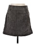 Blank NYC 100% Leather Gray Leather Skirt Size 26 waist - photo 1