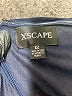 Xscape Black Cocktail Dress Size 12 - photo 7