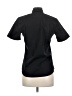 Lands' End Black Short Sleeve Blouse Size 6 - photo 2