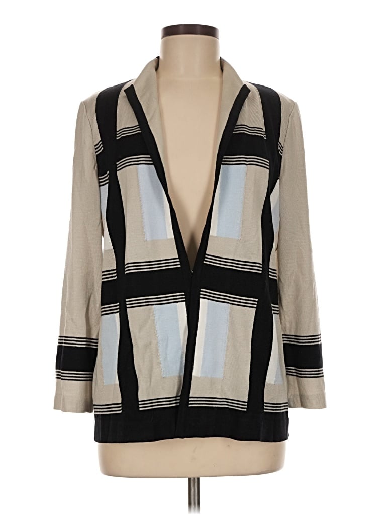 Pre-owned Misook Cardigan Sweater In Tan