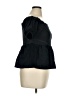 Old Navy 100% Elastic Black Short Sleeve Top Size XL - photo 4