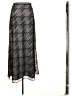 Lavantino 100% Polyester Houndstooth Silver Formal Skirt Size 10 - photo 1