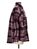 Forever 21 100% Polyester Plaid Purple Long Sleeve Button-Down Shirt Size S - photo 4