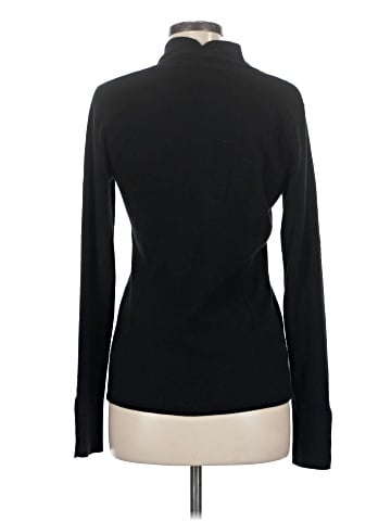Black Saks Fifth Avenue Long Sleeve Top (view 2)
