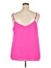Torrid 100% Polyester Pink Sleeveless Blouse Size 2X Plus (2) - photo 2
