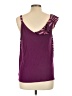 A New Day 100% Polyester Purple Sleeveless Blouse Size L - photo 2