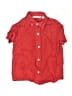 Janie and Jack Red Short Sleeve Button-Down Shirt Size 3 - photo 1