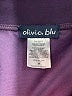 Olivia Blu Solid Purple Formal Skirt Size M - photo 6