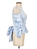 JOA Blue Sleeveless Blouse Size XS - photo 4