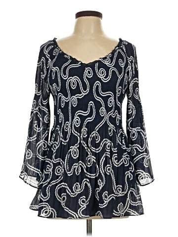 Elle 3/4 Sleeve Blouse (view 1)