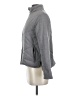 Three Dots Solid Gray Track Jacket Size S - photo 5