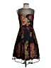 Eliza J Graphic Black Cocktail Dress Size 4 - photo 1