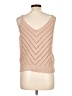 Pink Lily 100% Polyester Tan Sleeveless Top Size L - photo 2