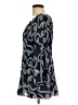 Elle 100% Polyester Blue 3/4 Sleeve Blouse Size L - photo 5
