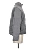 Three Dots Solid Gray Track Jacket Size S - photo 4