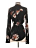 Joie 100% Viscose Floral Black Long Sleeve Blouse Size XS - photo 2