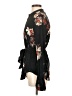 Joie 100% Viscose Floral Black Long Sleeve Blouse Size XS - photo 5
