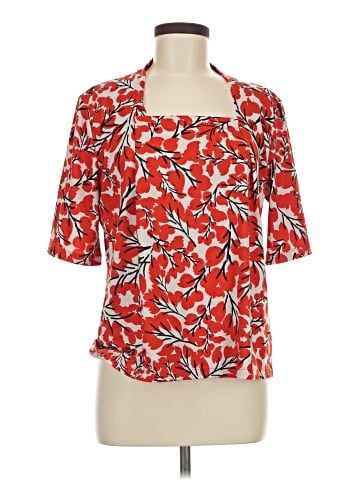 Kasper Short Sleeve Blouse (view 1)