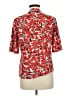 Kasper Red Short Sleeve Blouse Size M - photo 2