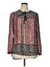 DR2 Burgundy Long Sleeve Blouse Size XL - photo 1