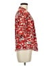 Kasper Red Short Sleeve Blouse Size M - photo 4
