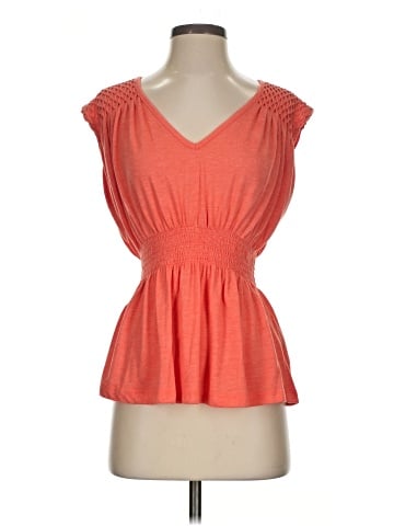 Lie Short Sleeve Top (view 1)
