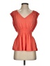 Lie Orange Short Sleeve Top Size S - photo 1