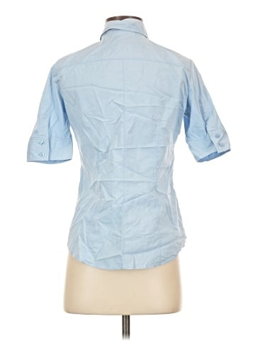 New York & Company Short Sleeve Blouse (view 2)