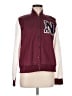 Nike 100% Polyester Color Block Burgundy Jacket Size M - photo 1
