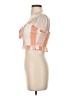 L'Atiste by Amy 100% Polyester Orange Sleeveless Blouse Size S - photo 5