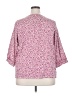 Lands' End Pink 3/4 Sleeve Blouse Size 2X - photo 2