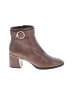 Tory Burch Solid Brown Ankle Boots Size 5 - photo 1